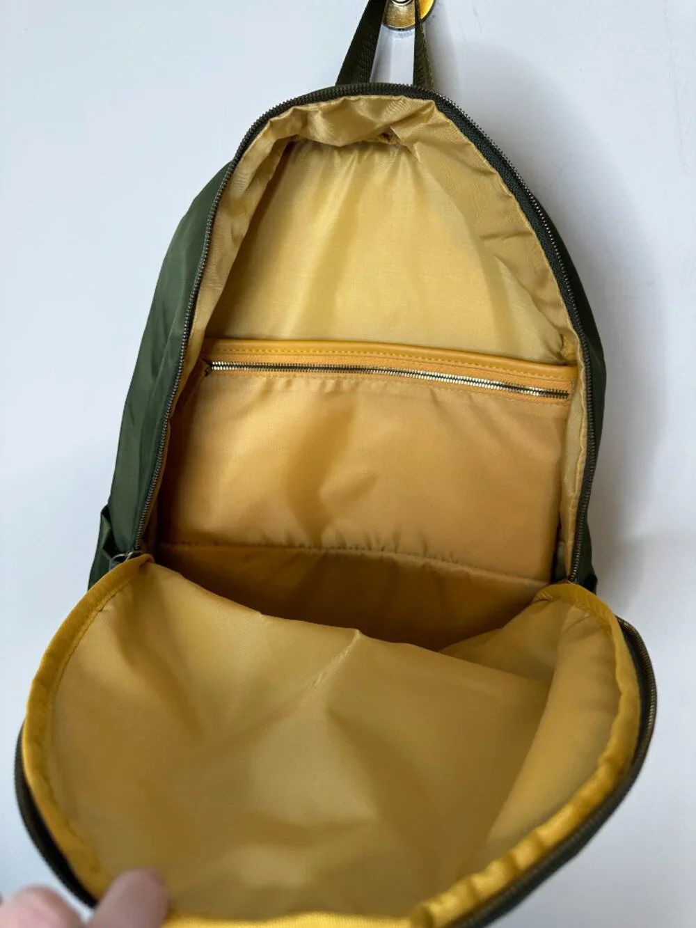 Poppin Army Green Unisex Backpack